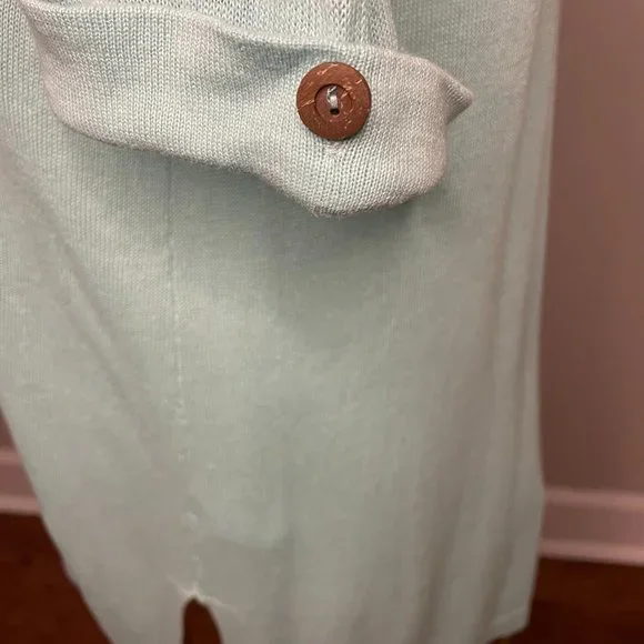 J.Jill Light Green V-neck Tunic Pullover size Large - Picture 8 of 9